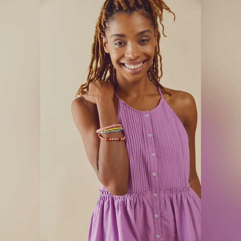 Free People "Desert Days" Mini Dress Size Medium - Picture 8 of 16